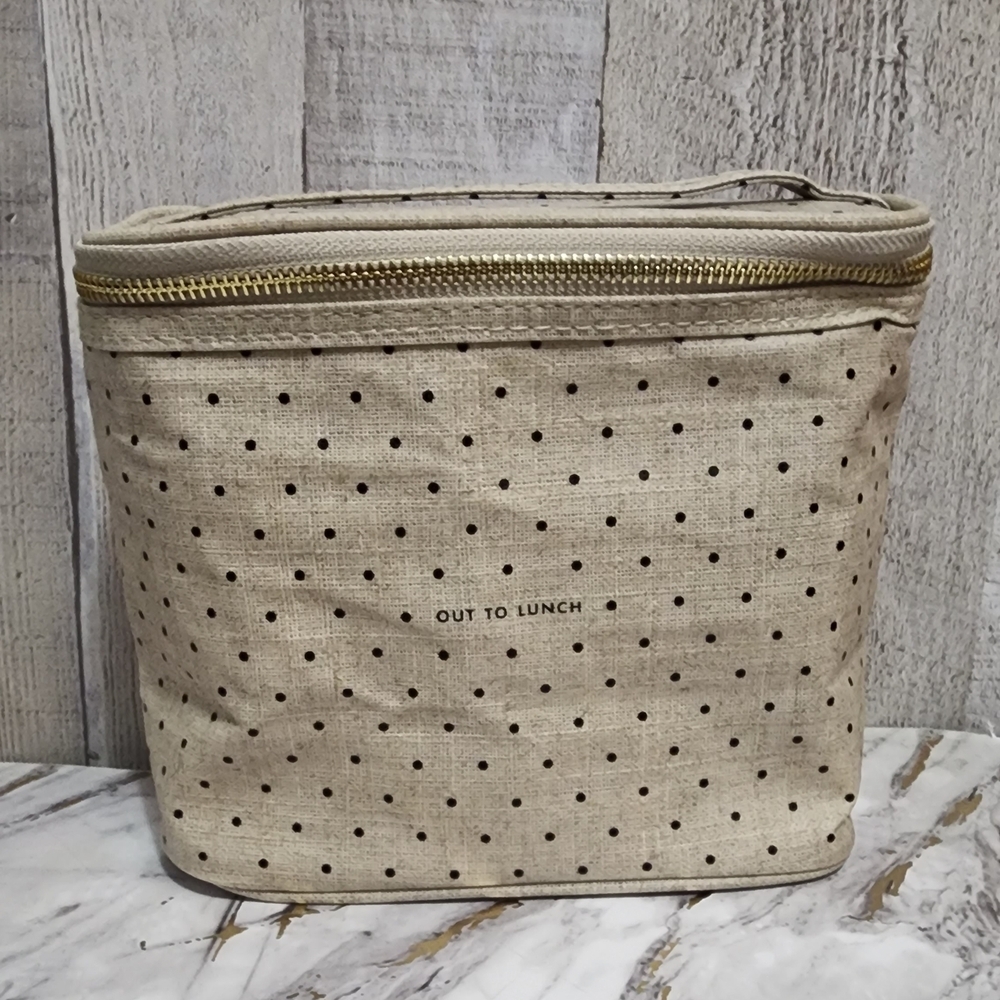 ✨️Kate Spade New York "Out To Lunch" Insulated Lunch Tote – Deco Dots 🖤👜
